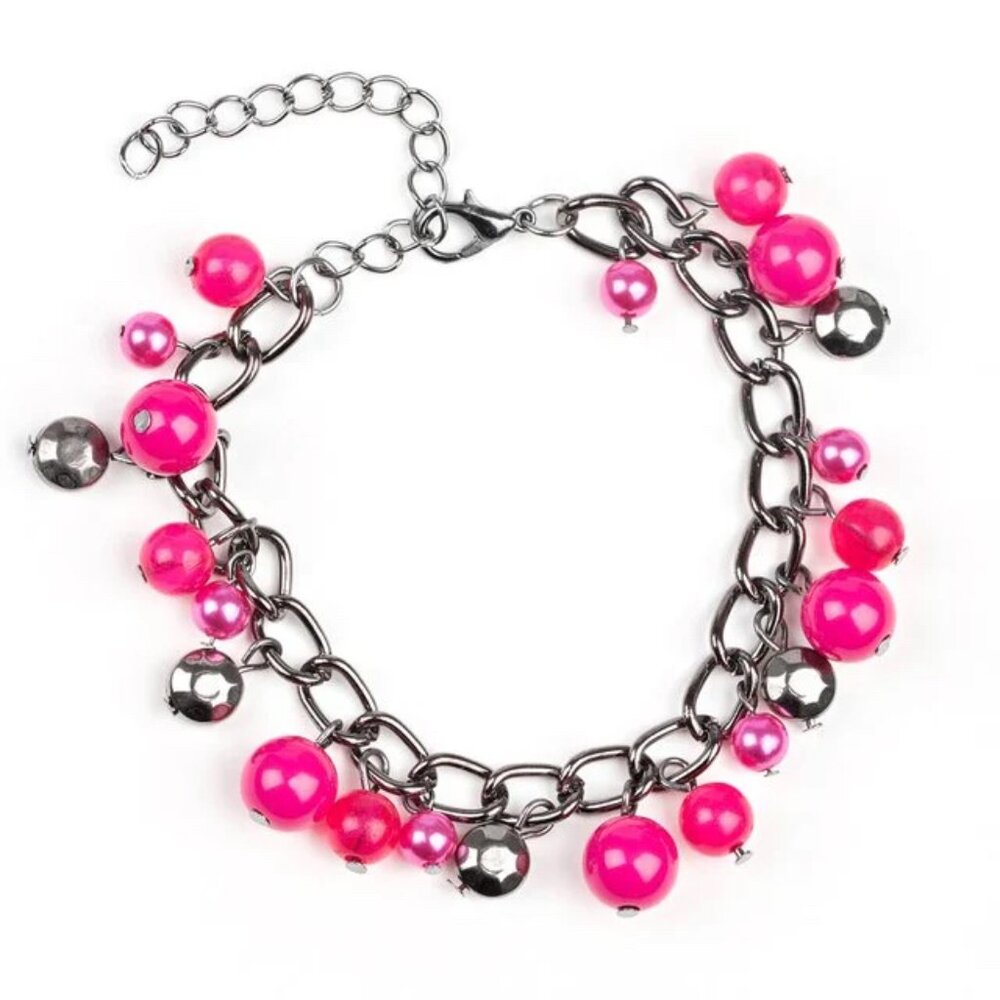 Paparazzi Hold My Drink Pink Bracelet